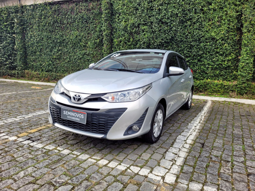 baixa km! - toyota yaris xl 1.3 flex  automatico1