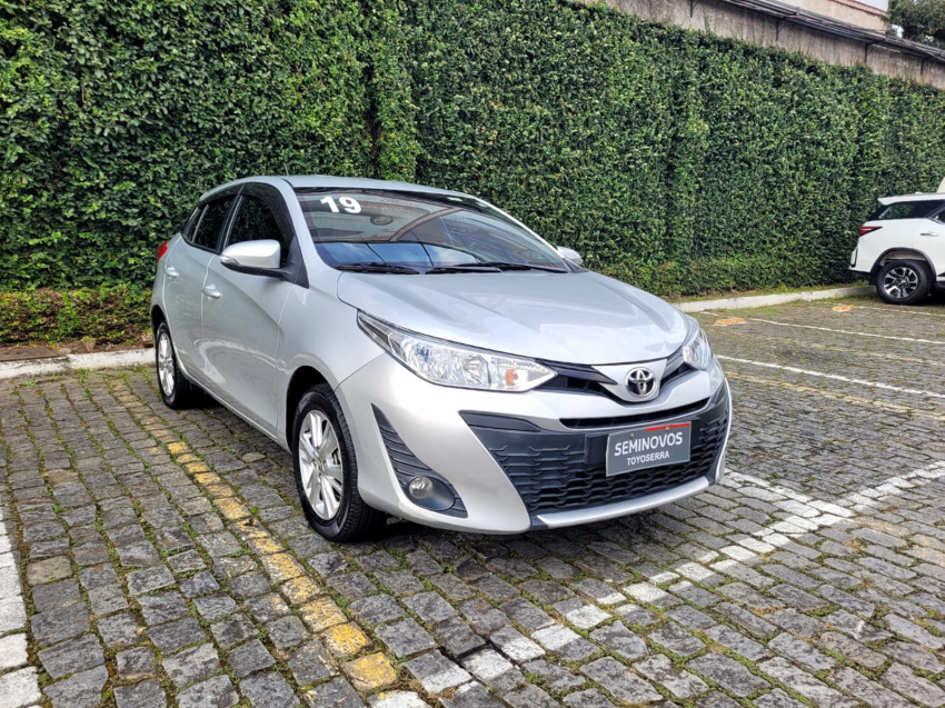 baixa km! - toyota yaris xl 1.3 flex  automatico3