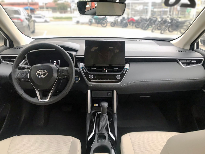 baixa km! - toyota corolla cross xrx 1.8  automatico (hibrido)6