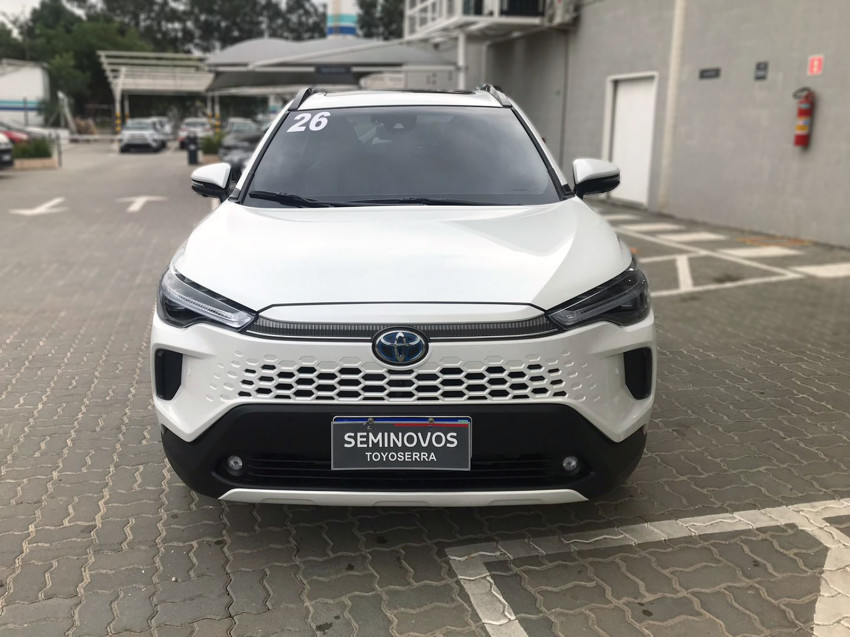 baixa km! - toyota corolla cross xrx 1.8  automatico (hibrido)11