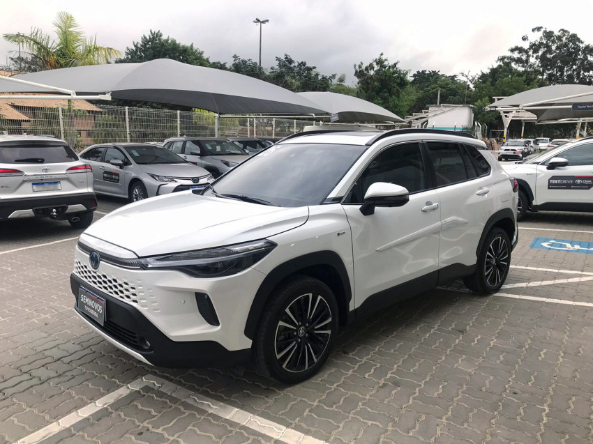 baixa km! - toyota corolla cross xrx 1.8  automatico (hibrido)1