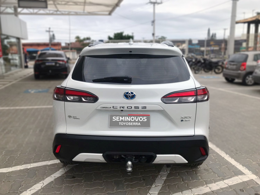 baixa km! - toyota corolla cross xrx 1.8  automatico (hibrido)12