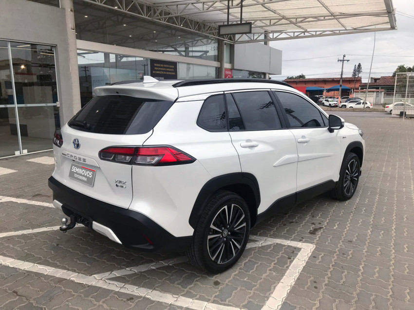 baixa km! - toyota corolla cross xrx 1.8  automatico (hibrido)4