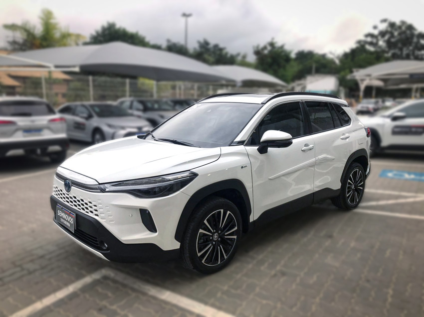 baixa km! - toyota corolla cross xrx 1.8  automatico (hibrido)2