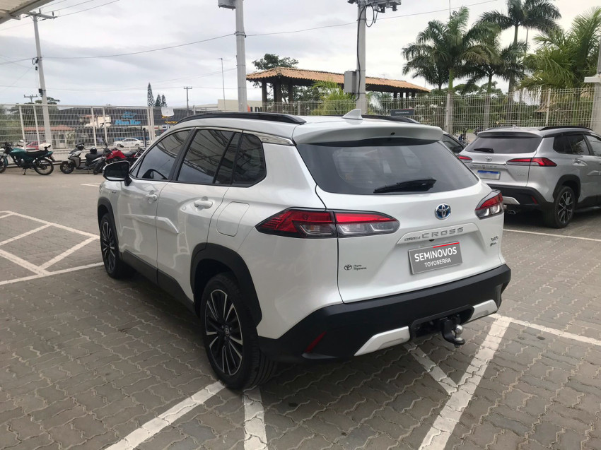 baixa km! - toyota corolla cross xrx 1.8  automatico (hibrido)5
