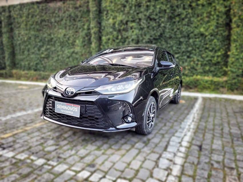 baixa km! - toyota yaris xls sedan 1.5 flex  automatico2
