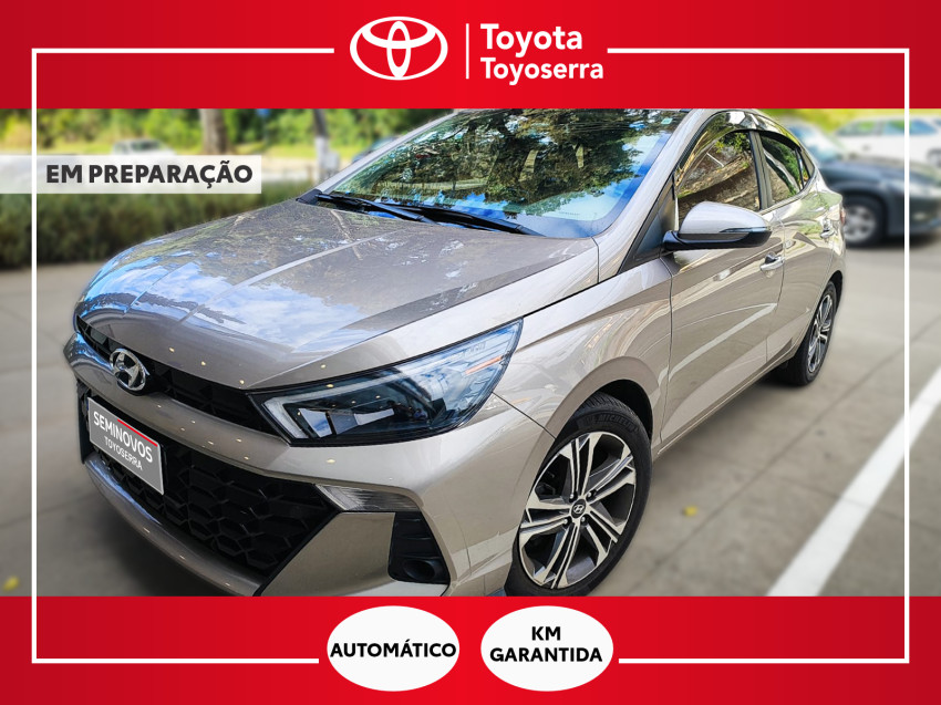 baixa km! - hyundai hb20s platinum plus 1.0 tb flex  automatico