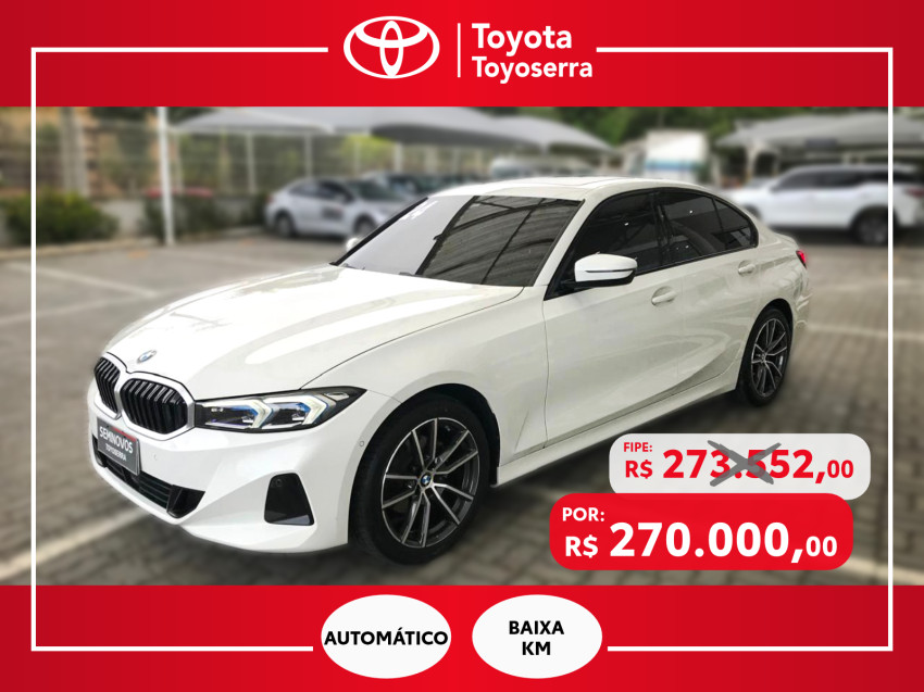 baixa km! - bmw 320ia modern/sport tb 2.0/a.flex/gp