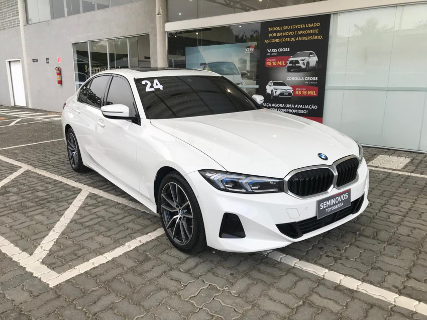 baixa km! - bmw 320ia modern/sport tb 2.0/a.flex/gp3