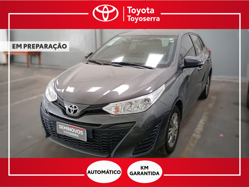 baixa km! - toyota yaris xl plus con. 1.5 flex  automatico