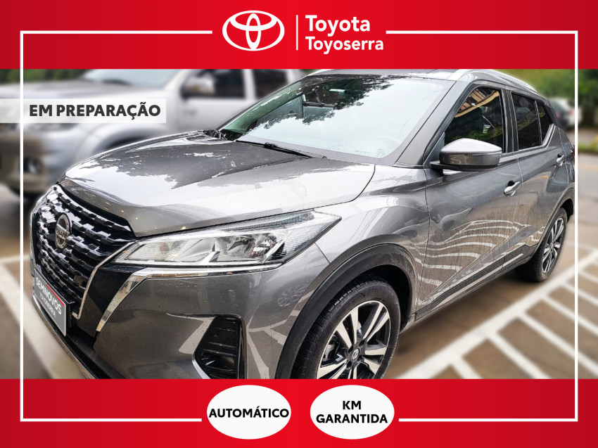 baixa km! - nissan kicks advance 1.6  flex automatico