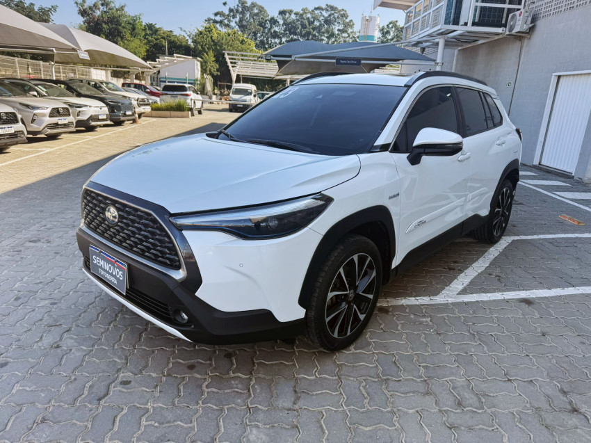 baixa km! - toyota corolla cross xrx 1.8  automatico (hibrido)1
