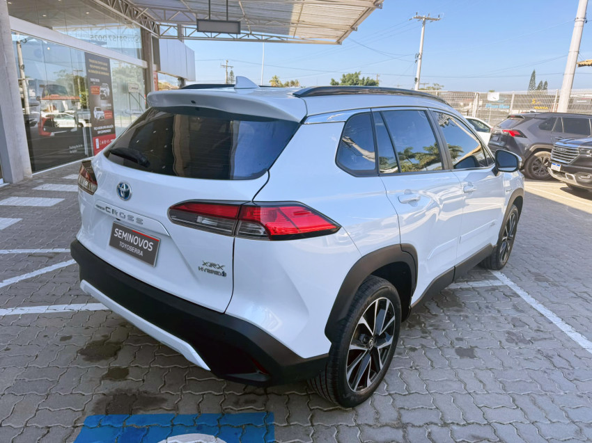 baixa km! - toyota corolla cross xrx 1.8  automatico (hibrido)4