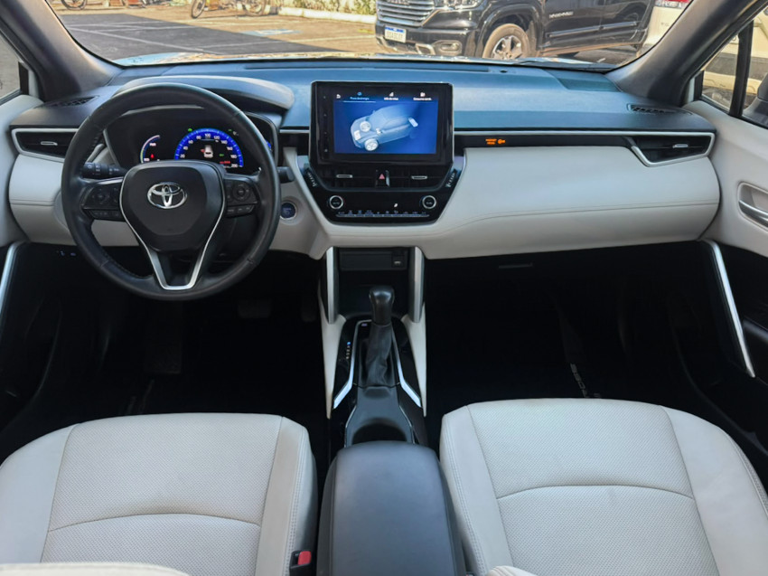baixa km! - toyota corolla cross xrx 1.8  automatico (hibrido)6