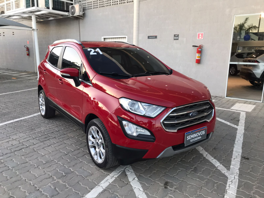 baixa km! - ford ecosport titanium 1.5  flex automatico3