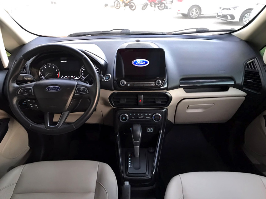 baixa km! - ford ecosport titanium 1.5  flex automatico6