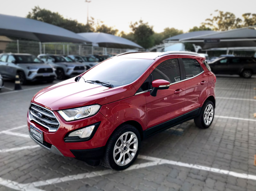 baixa km! - ford ecosport titanium 1.5  flex automatico2