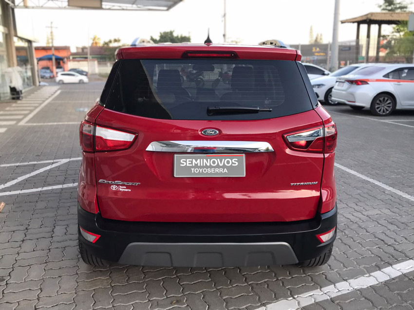 baixa km! - ford ecosport titanium 1.5  flex automatico13