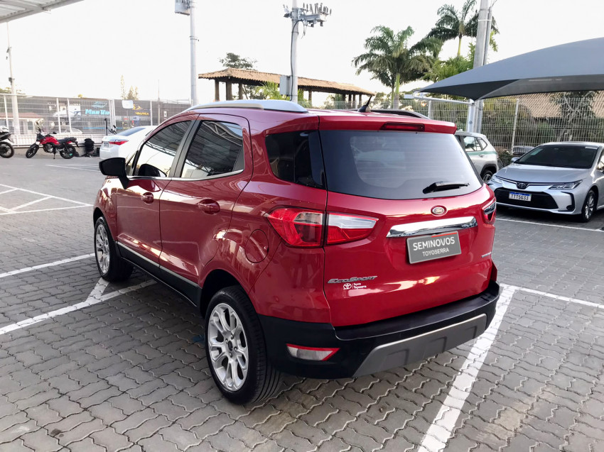 baixa km! - ford ecosport titanium 1.5  flex automatico5