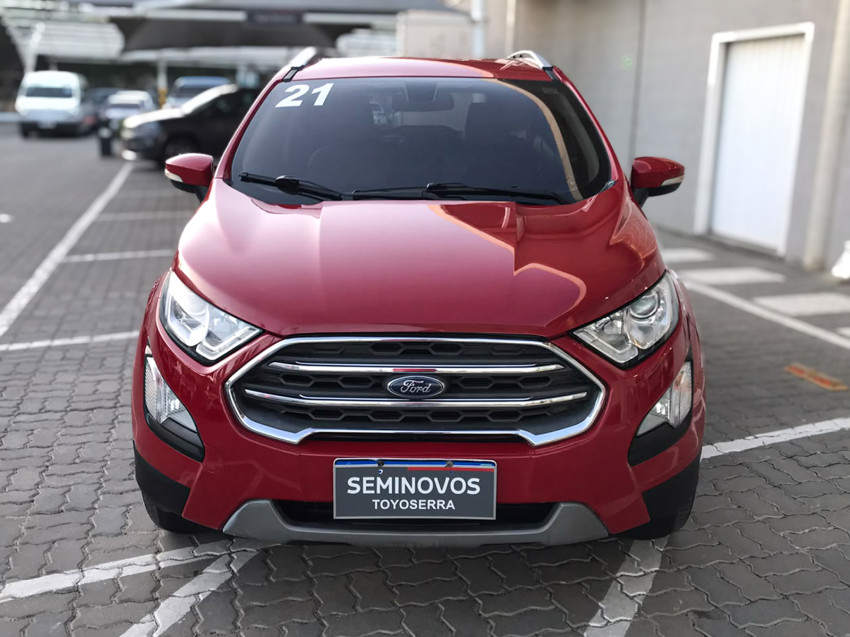 baixa km! - ford ecosport titanium 1.5  flex automatico12