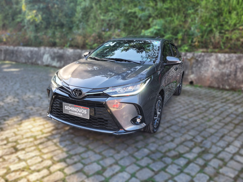 baixa km! - toyota yaris xls sedan 1.5 flex  automatico2