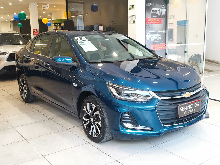 baixa km! - chevrolet onix sed. plus prem. 1.0  tb flex automatico3