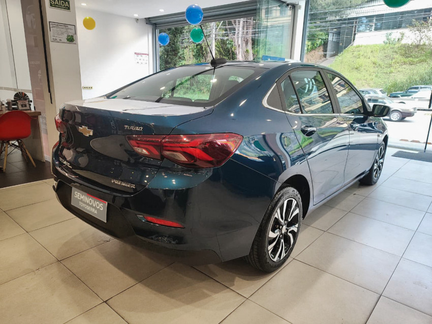 baixa km! - chevrolet onix sed. plus prem. 1.0  tb flex automatico4