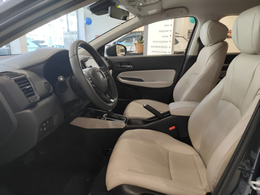 baixa km! - honda city sedan touring 1.5 flex  automatico7