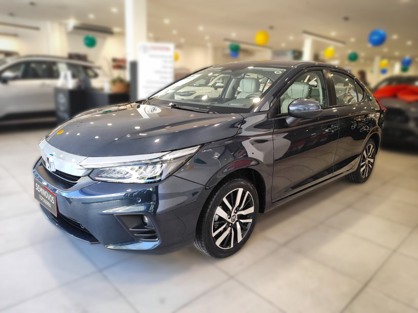 baixa km! - honda city sedan touring 1.5 flex  automatico2