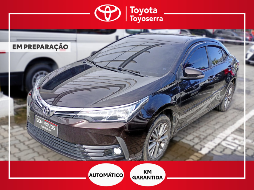 baixa km! - toyota corolla gli 1.8 flex  automatico0