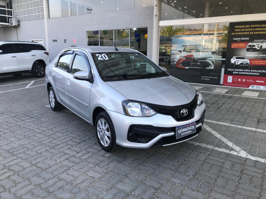 baixa km! - toyota etios x plus sedan 1.5 flex  automatico3