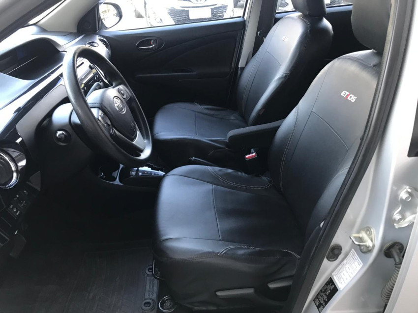 baixa km! - toyota etios x plus sedan 1.5 flex  automatico7