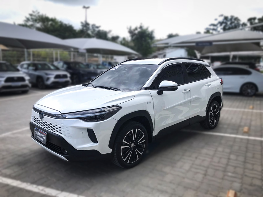baixa km! - toyota corolla cross xrx 1.8  automatico (hibrido)2