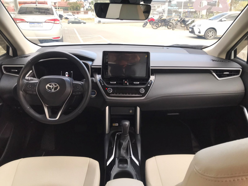 baixa km! - toyota corolla cross xrx 1.8  automatico (hibrido)6