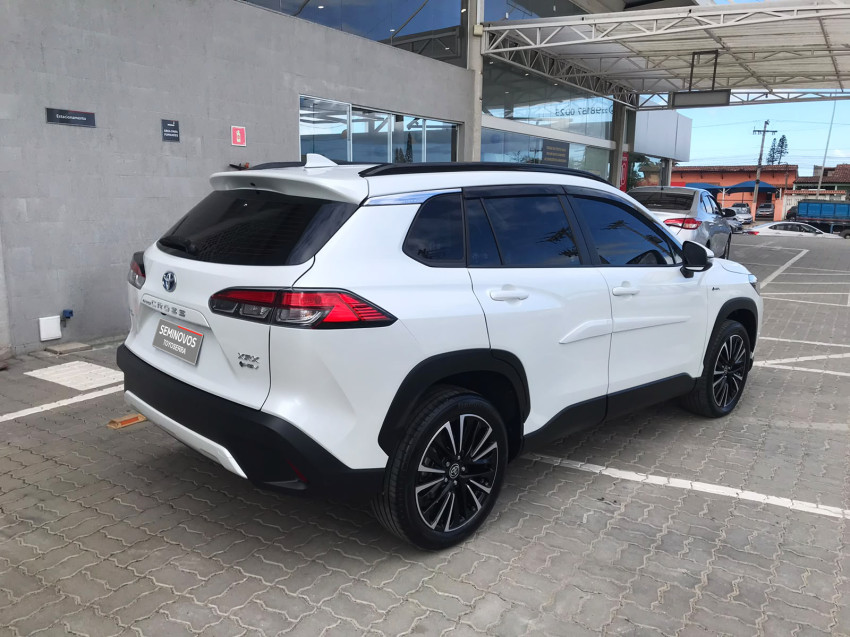 baixa km! - toyota corolla cross xrx 1.8  automatico (hibrido)4