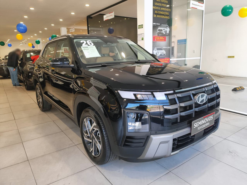 hyundai creta platinum 1.0 tb  flex automatico3