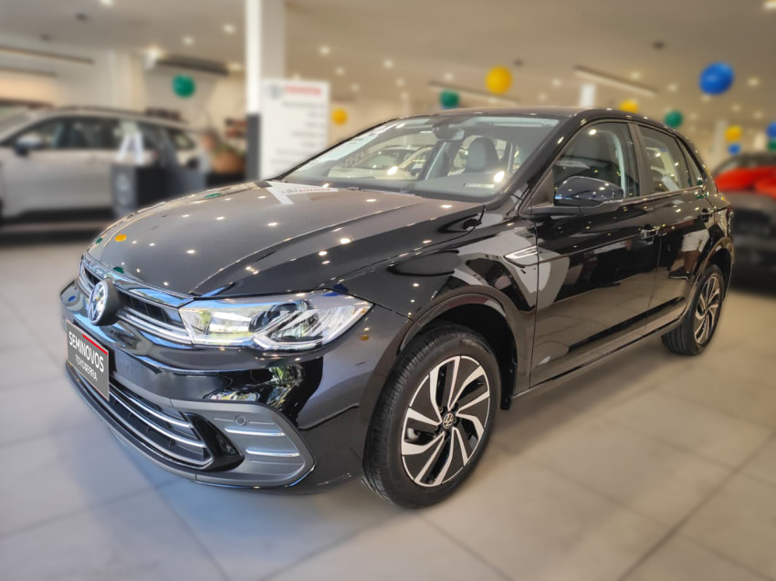 baixa km! - volkswagen polo highline tsi 1.0 flex  automatico2