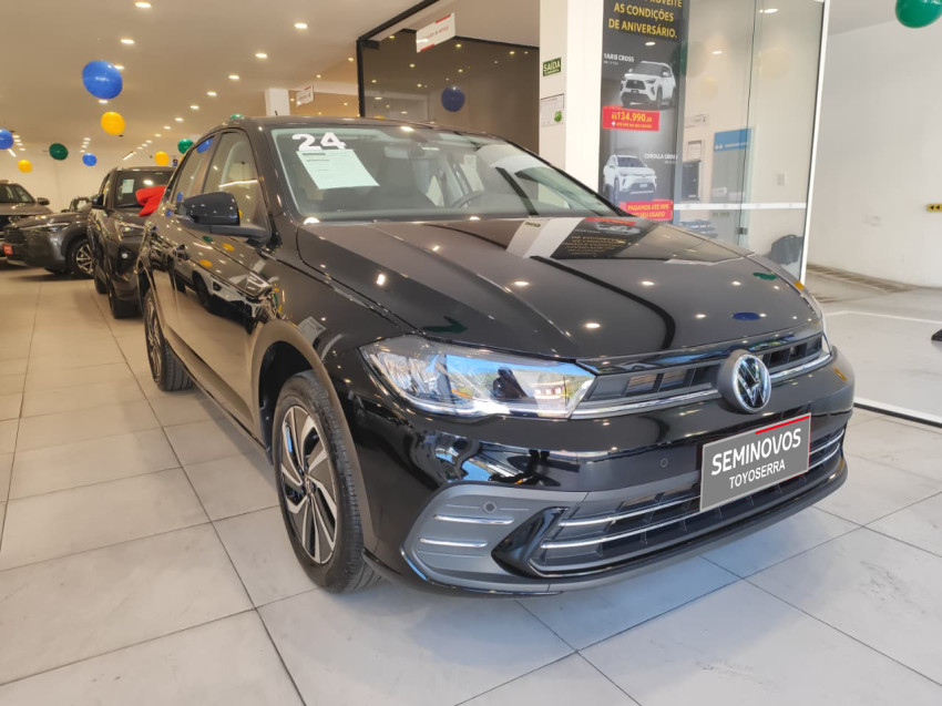 baixa km! - volkswagen polo highline tsi 1.0 flex  automatico3