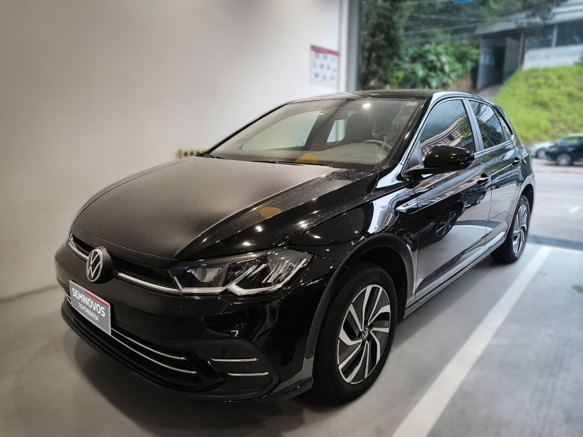 baixa km! - volkswagen polo highline tsi 1.0 flex  automatico1