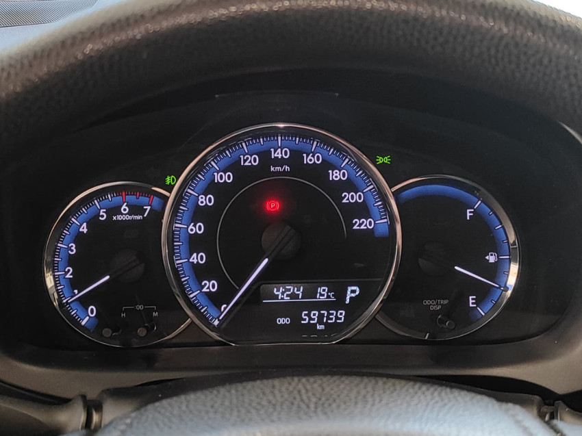 baixa km! - toyota yaris xl sedan 1.5 flex  automatico11