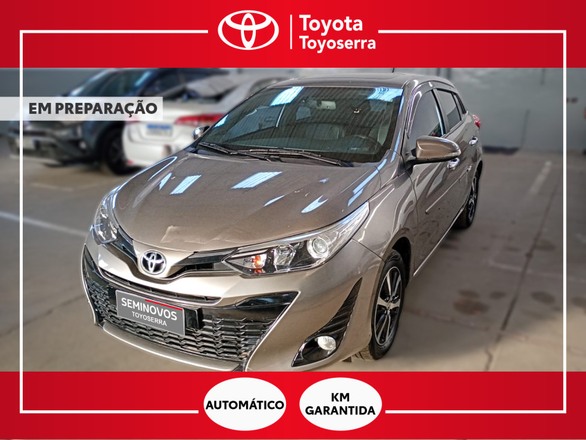 baixa km! - toyota yaris xls 1.5 flex  automatico0