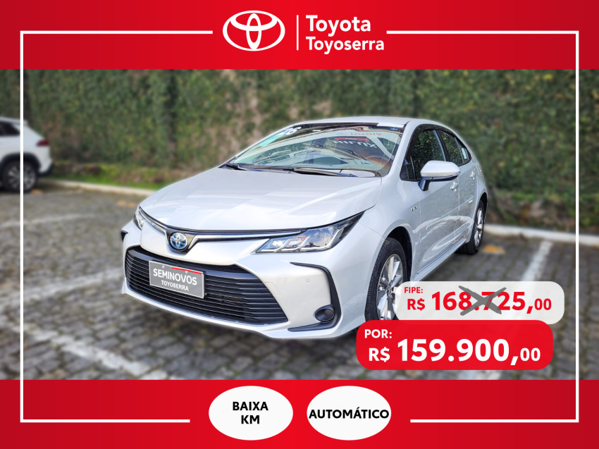 baixa km! - toyota corolla gli 1.8 flex  automatico0