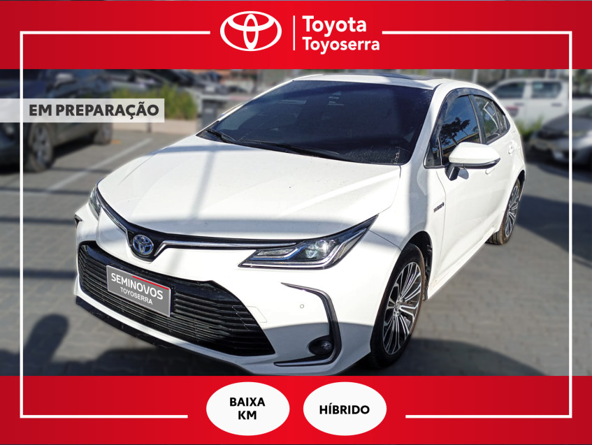 baixa km! - toyota corolla altis prem. 1.8 automatico (hibrido)0