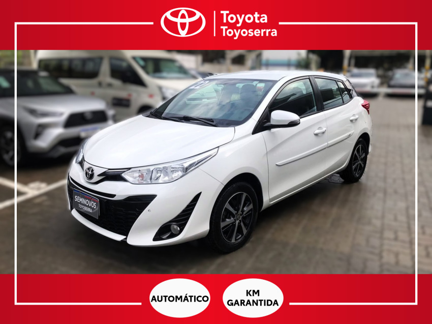 baixa km! - toyota yaris xs 1.5 flex  automatico