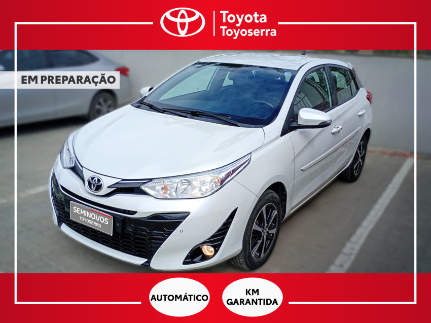 baixa km! - toyota yaris xs 1.5 flex  automatico0