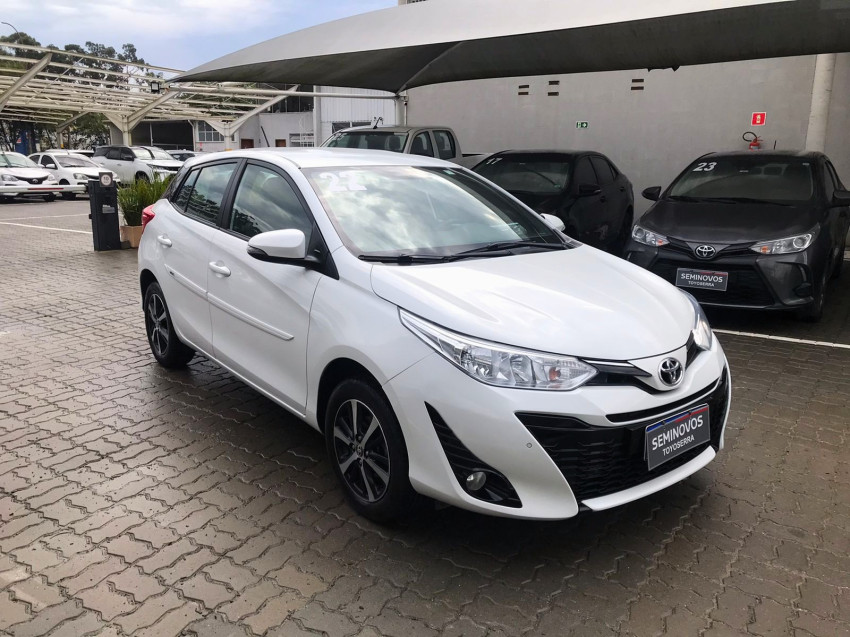 baixa km! - toyota yaris xs connect 1.5 flex  automatico3