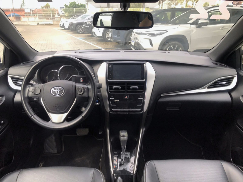 baixa km! - toyota yaris xs connect 1.5 flex  automatico6
