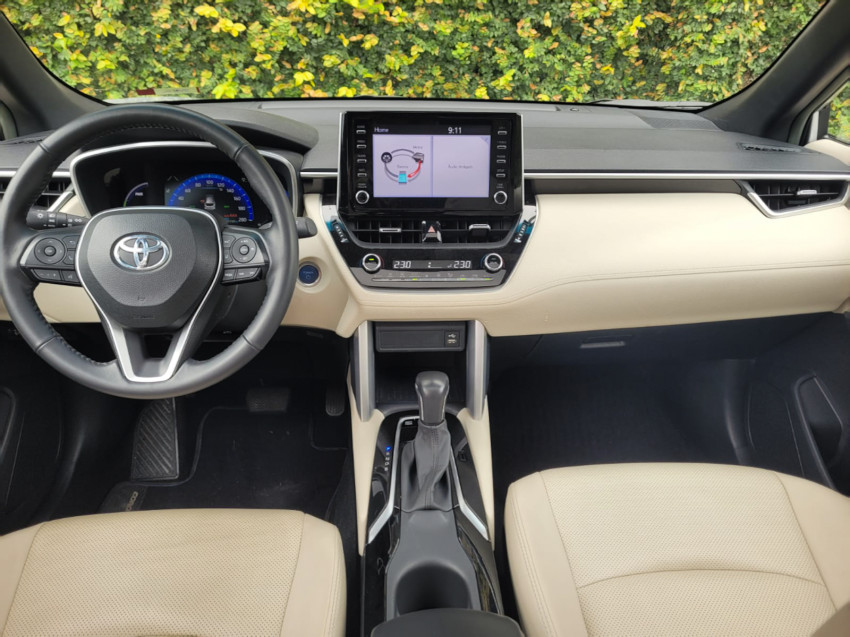 baixa km! - toyota corolla cross xrx 1.8  automatico (hibrido)6