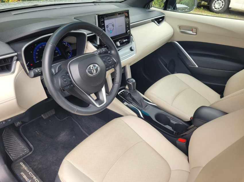 baixa km! - toyota corolla cross xrx 1.8  automatico (hibrido)9