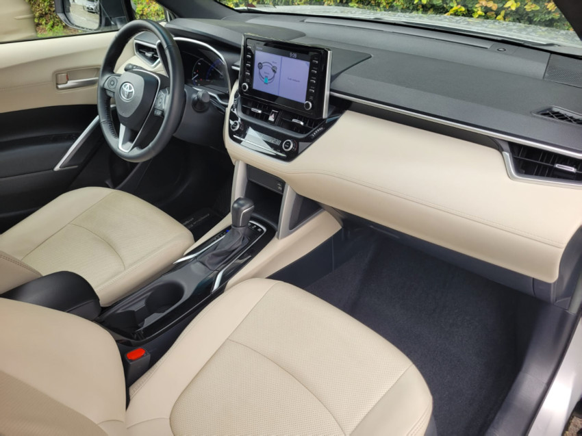 baixa km! - toyota corolla cross xrx 1.8  automatico (hibrido)13